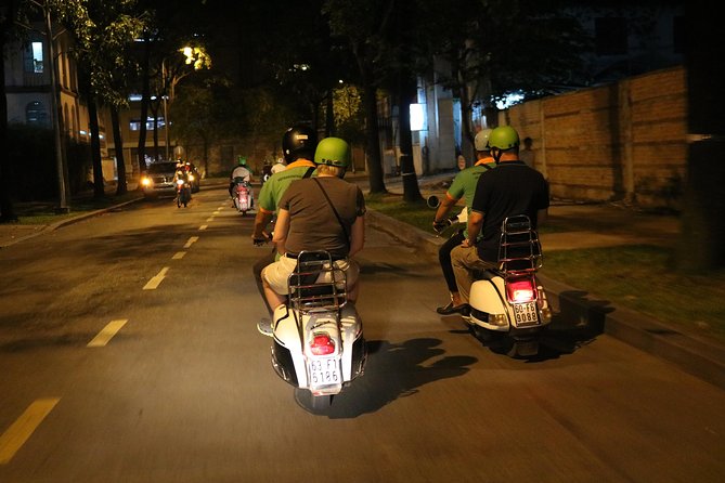 Saigon Vespa By Night Street Food Tour 4,5 Hours - Small-group comfort: up to 15, not a herd