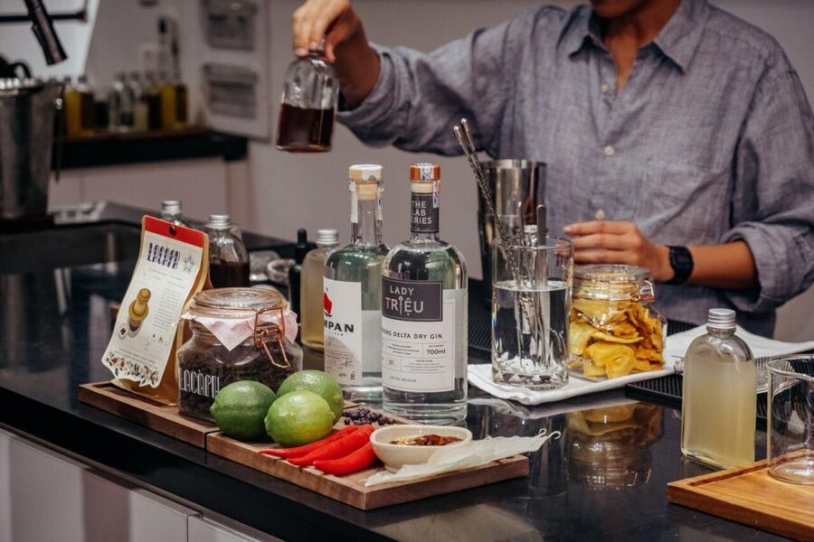 Shake & Savor: Coffee-Themed Cocktails from Việt Nam - What you make: Cà Phê Mít and Phở Fizz