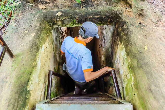 Small-Group Cu Chi Tunnel Half-day Tour: Morning or Afternoon - Bomb craters and tank remains: why the visuals hit harder