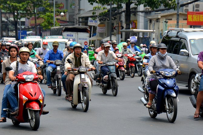 Small group Saigon Inside Out by Motorbike for 3 Hours - Getting picked up in Districts 1, 2, 3, 4, 5, 7, 8, 10—and beyond