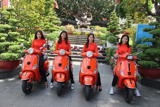 The Insider's Saigon With Female Ao Dai Riders Vespa 4,5 Hours - Scooter Safety and Driver Skills in Real Traffic