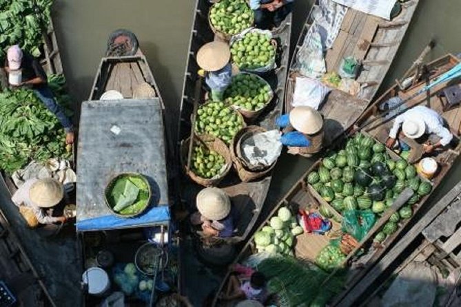 Three-Day Mekong Delta Private Tour - Including Tra Su Bird Sanctuary - Day 3: Cai Rang floating market coffee, then Vinh Trang pagoda near My Tho