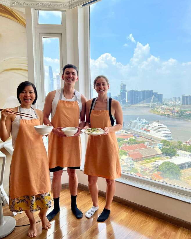 Top Home Cooking Class with Stunning River View AC Kitchen - What you cook in 3 hours (and how flexible the menu is)