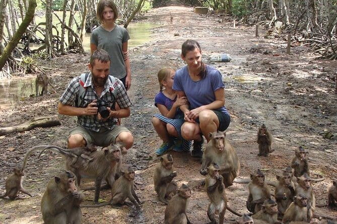 UNESCO Listed Can Gio Mangrove and Monkey Island trek - Monkey Island trek: long-tailed macaques and a mangrove canoe ride