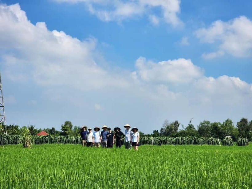 VIP Mekong Delta Full Day Adventure Cycling-Kayak-Cooking - Cruise on the Mekong’s Tien River: music, sampans, and fresh air