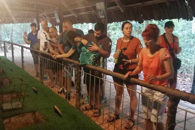 VIP Tour Cuchi Tunnels & Mekong Delta Cruise Full Day Group 12pax - Cu Chi Tunnels: crawling the Viet Cong maze and the lessons behind it
