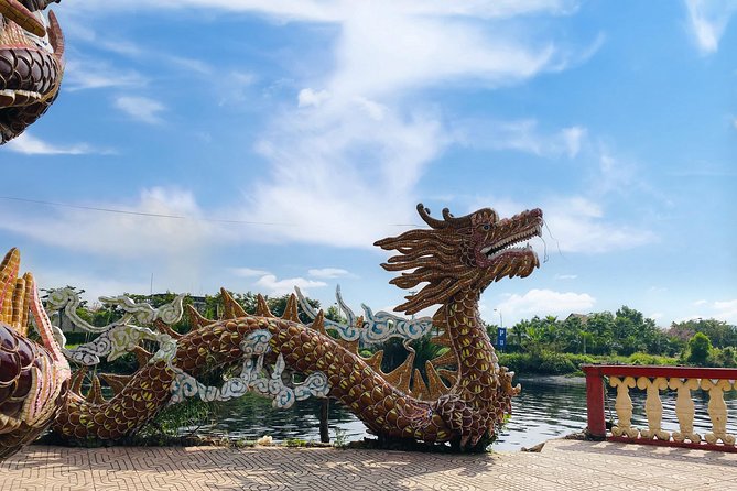 VIP Tour in Dragon Floating Temple sightseeing by SpeedBoat - The Village Walk at Binh Quoi: Fresh Air and a Slower Pace