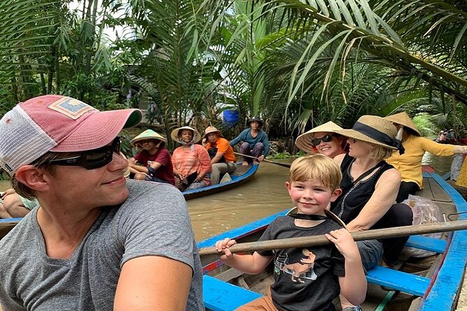 VIP Tour Mekong Delta Homestay Cu Chi Tunnels Cycling Kayak 2D1N - Ben Luc sunrise cycling: rice fields and fruit orchard mornings