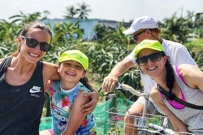VIP Tour Mekong Delta Homestay Cu Chi Tunnels Cycling Kayak 2D1N - Long An Province and the Family Tiny Garden homestay night