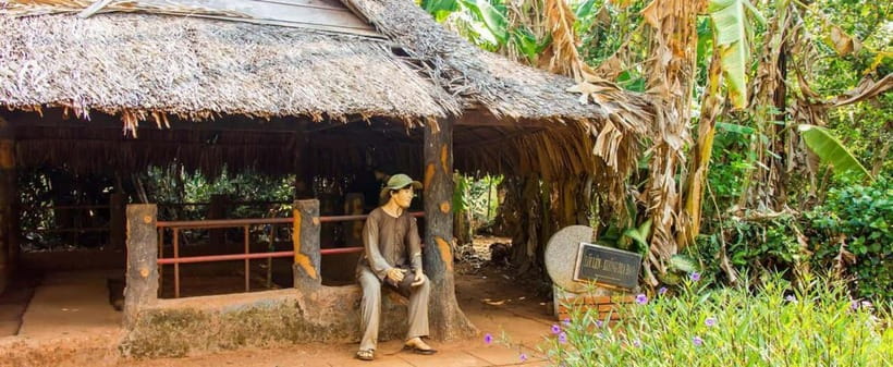 Vung Tau/Ho Chi Minh: Nui Dat, Long Tan, Long Phuoc tunnel - Hoa Long village and Nui Dat base sites: the war is suddenly practical